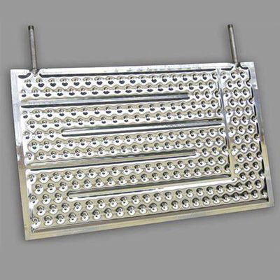 Fluid Channel Dimple Plate Drukweerstand Roestvrij staal materiaal