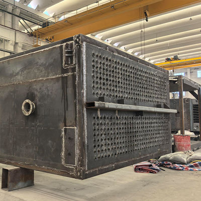Hoge sterkte staalpijp modulaire waterpijpketel Vinnige installatie 438030Nm3/H