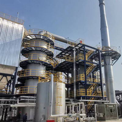 Afvalgasrecycling Afvalwarmte Stoomketel 53,75 T/H 60157Nm3/H Hoog efficiënte aanpassing