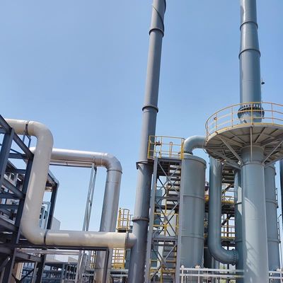 Eenvoudige installatie Direct afgevuurde thermische oxidator Intelligente hoge temperatuur weerstand