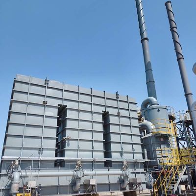 Eenvoudige installatie Direct afgevuurde thermische oxidator Intelligente hoge temperatuur weerstand
