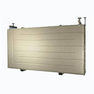 PLC Precise Pillow Plate Warmtewisselaars Hoge warmteherstel snelheid Lange levensduur