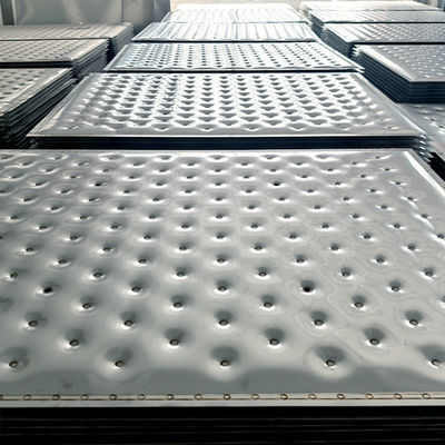 Multiprocesconfiguratie Kussenplaat Compact ontwerp Verbeterde turbulentie