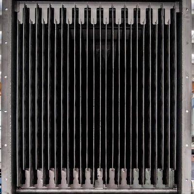 Hoogtemperatuur Bulk Solid Plate Warmtewisselaar Breed deeltjesgrootte Aanpasbaarheid Anti-blokkering