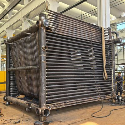 45 T/H Verdampingskapaciteit Hoekbuisketel Vierhoek zelfdragend frame